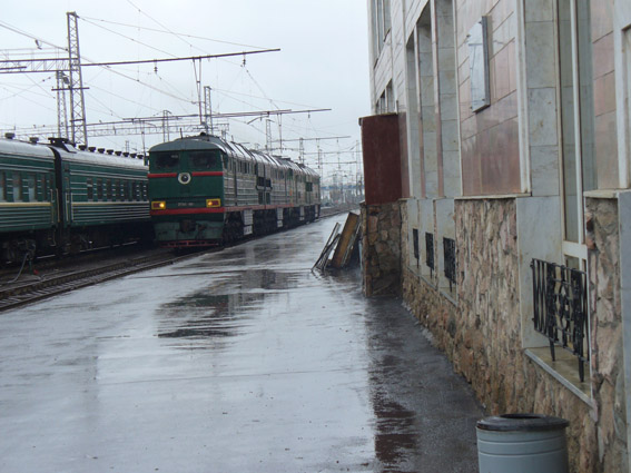 на вокзале